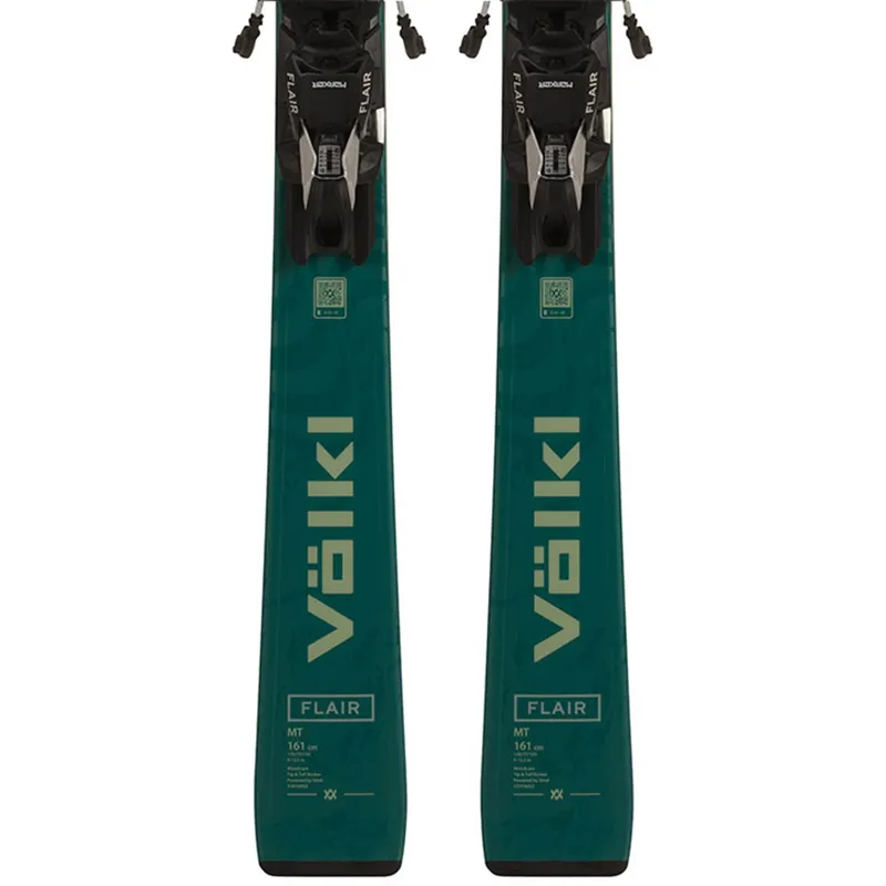Völkl Flair MT Skis with Marker V-Motion 3 Bindings-2