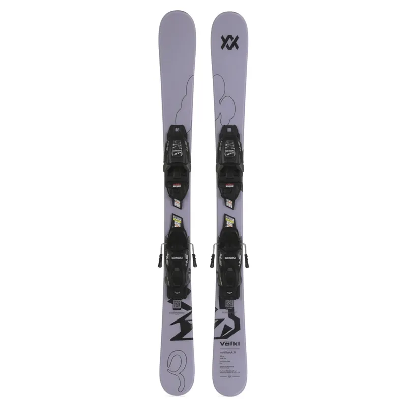 Volkl Mini Revolt Junior Vmotion Skis with Marker Bindings