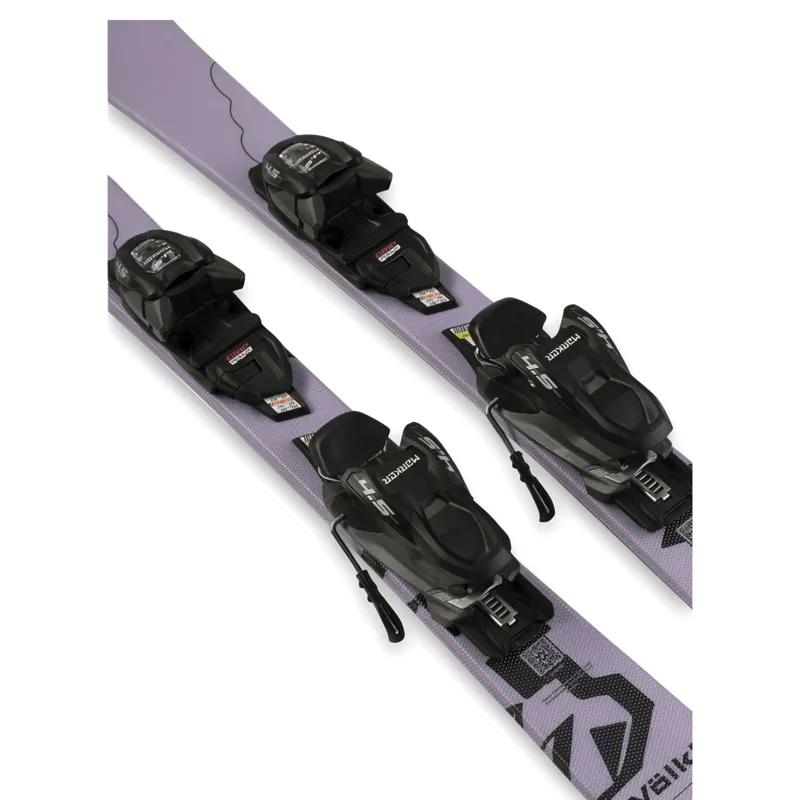Volkl Mini Revolt Junior Vmotion Skis with Marker Bindings-5