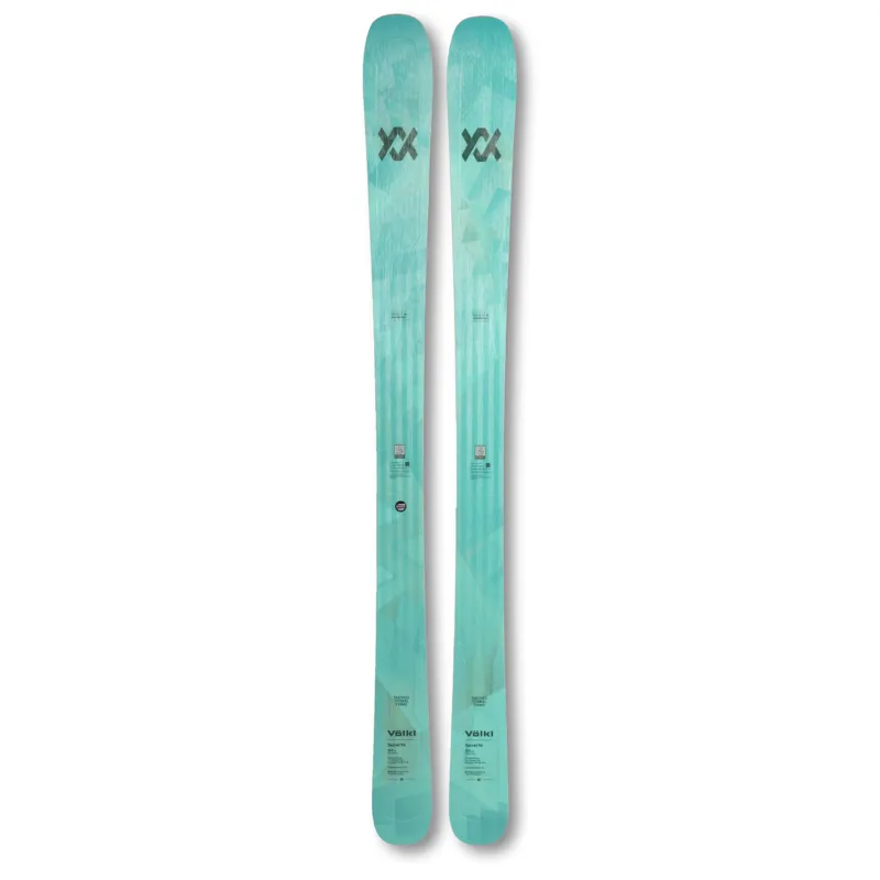 Völkl Secret 96 Womens Demo Skis 2025 with Marker Griffon Binding 163cm-2