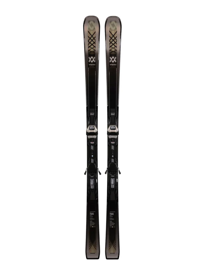 Volkl Deacon V-Werks All Mountain Ski With Marker XL Bindings-1