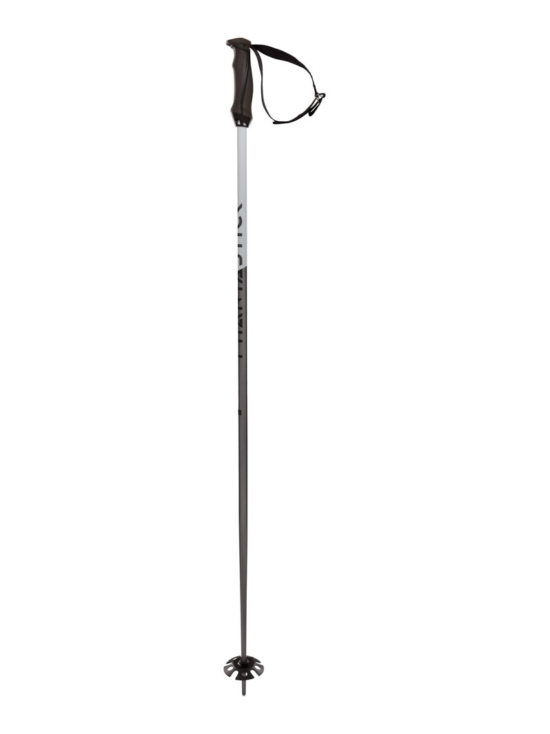 Volkl Phantastick 18mm Alloy Ski Poles In White/Silver-1
