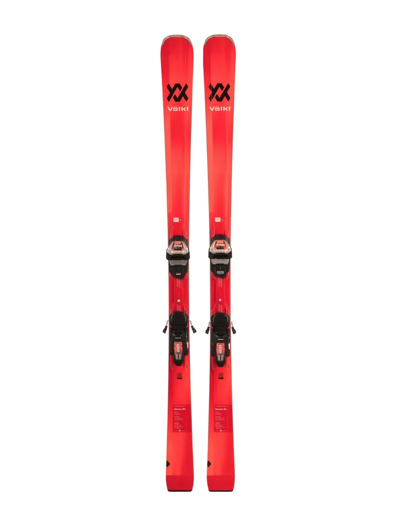 Deacon 80 Mens Skis Red 2024
