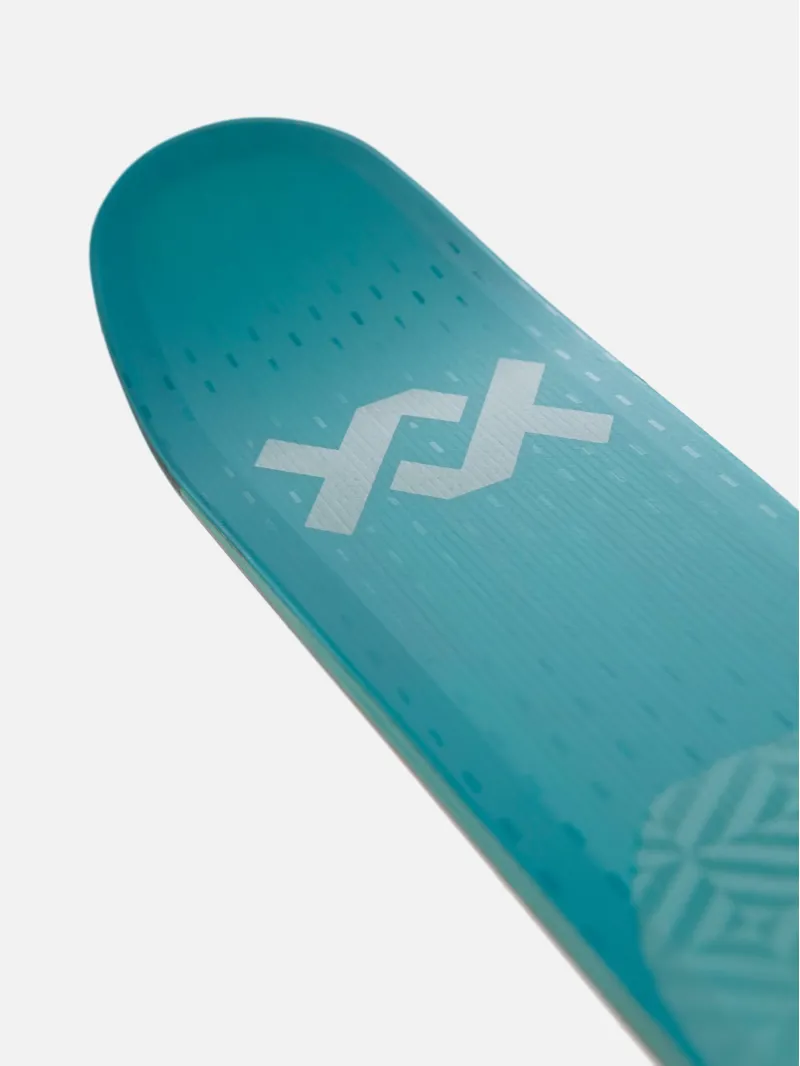 Volkl Blaze 82 Ex Demo All Mountain Skis in Teal 166cm Squire Demo Bindings-2