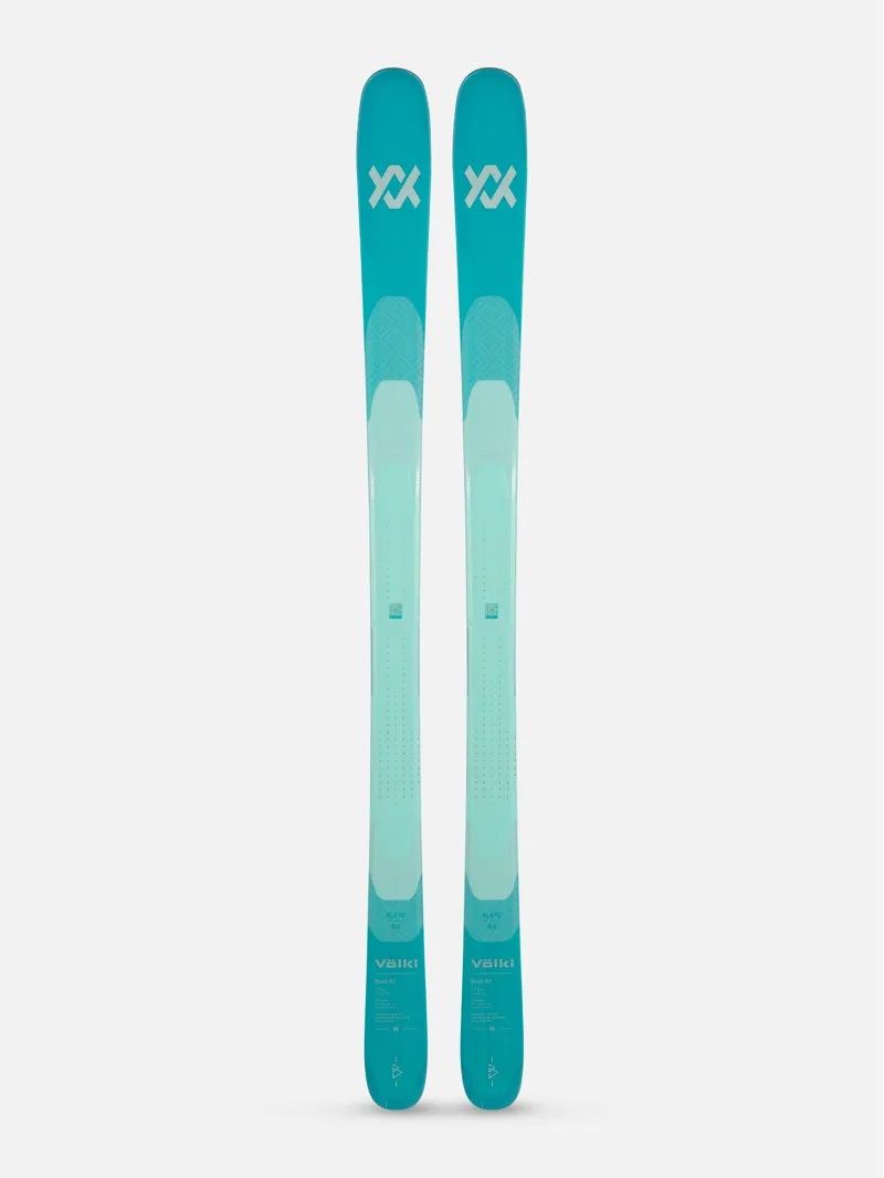 Volkl Blaze 82 Ex Demo All Mountain Skis in Teal 166cm Squire Demo Bindings-1