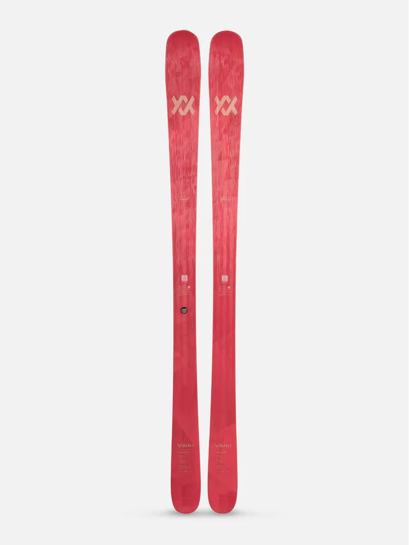 Volkl Secret 80 Ex Demo Womens All Mountain Skis with Marker Bindings-1