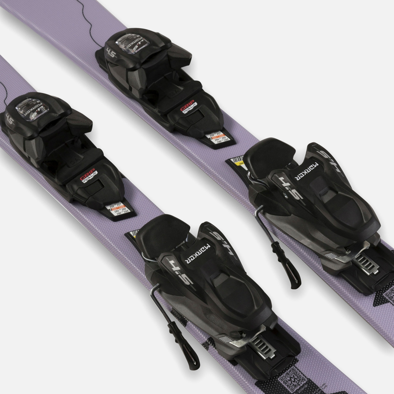 Volkl Mini Revolt Junior Skis with Marker Motion 4.5 Bindings-4