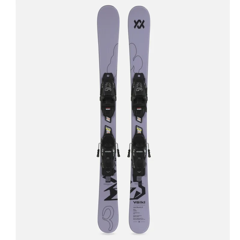 Volkl Mini Revolt Junior Skis with Marker Motion 4.5 Bindings-1