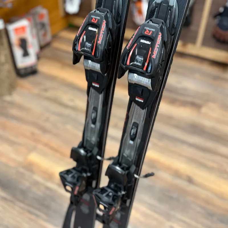 Volkl Peregrine 72 Black Skis 173cm Ex Demo + Marker R Motion Bindings-2
