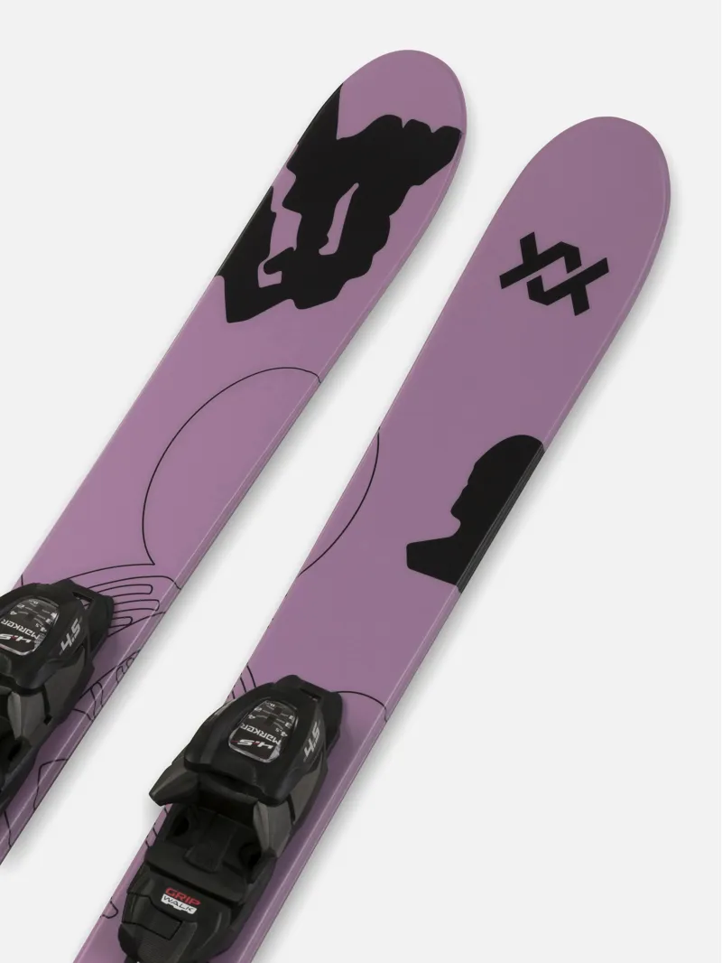 Volkl Revolt Jnr Urban 138cm Skis with vMotion 7.0 Bindings-5