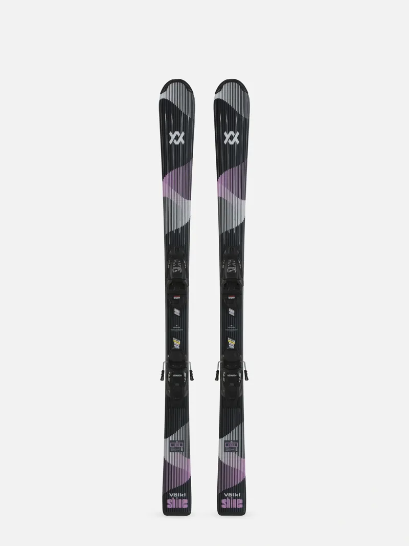 Volkl Shine Junior VMOTION Skis with Bindings