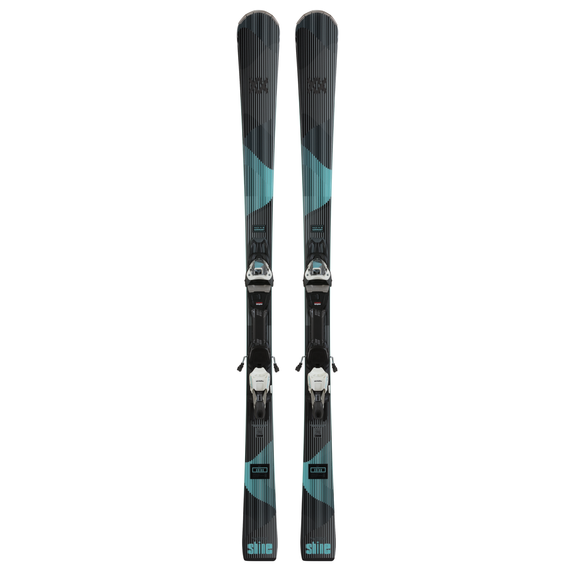 VOLKL 159cm Hart26/26.5cmストック115cmスキーセット Volkl Shine MT Women's Skis 2026 with Marker VMotion 10 Bindings