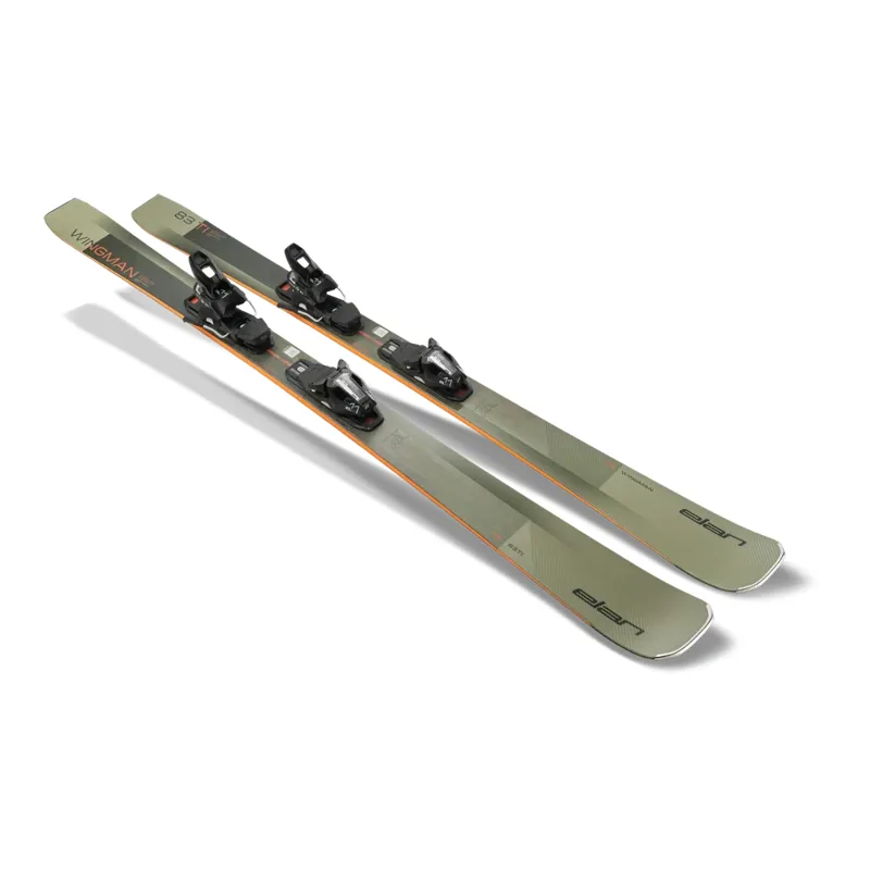 Elan Wingman 83 Ti Skis with Bindings 2027-1