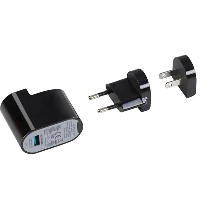 Travel Charging Plug with Adapters For Hotronic and Other USB Devices