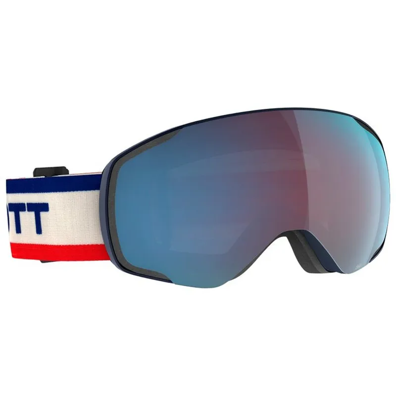 Scott Vapor ski and snowboard goggle in beige and blue 