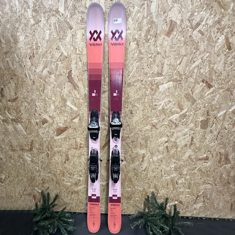 Volkl Blaze 82W Ex-Demo Womens Skis with Marker Demo Bindings-3