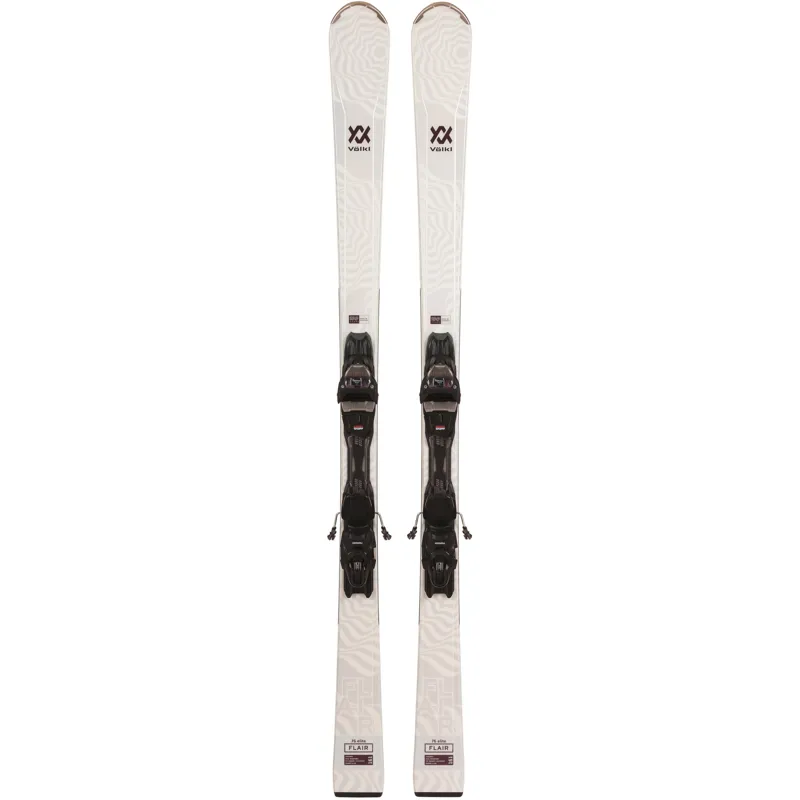 Volkl Flair 76 Elite Ex Demo Womens Piste Skis with Marker VM2