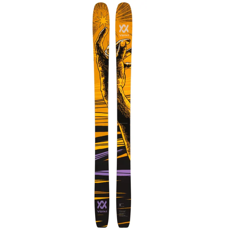 Volkl Revolt 114 Freeride Twin Tip Skis Ex Demo with Marker Griffon Demo Binding-1