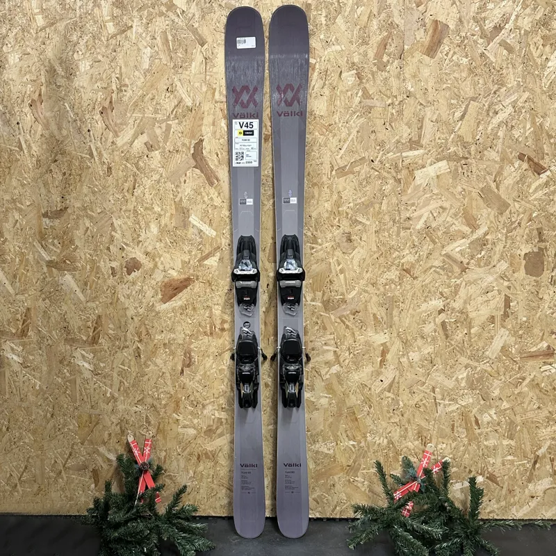 Volkl Yumi 80 Ex-Demo Womens All Mountain Skis with Marker Bindings-2
