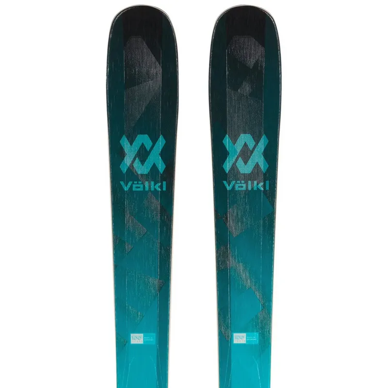 Volkl Yumi 84 Womens Ex Demo All Mountain Skis with Marker Bindings